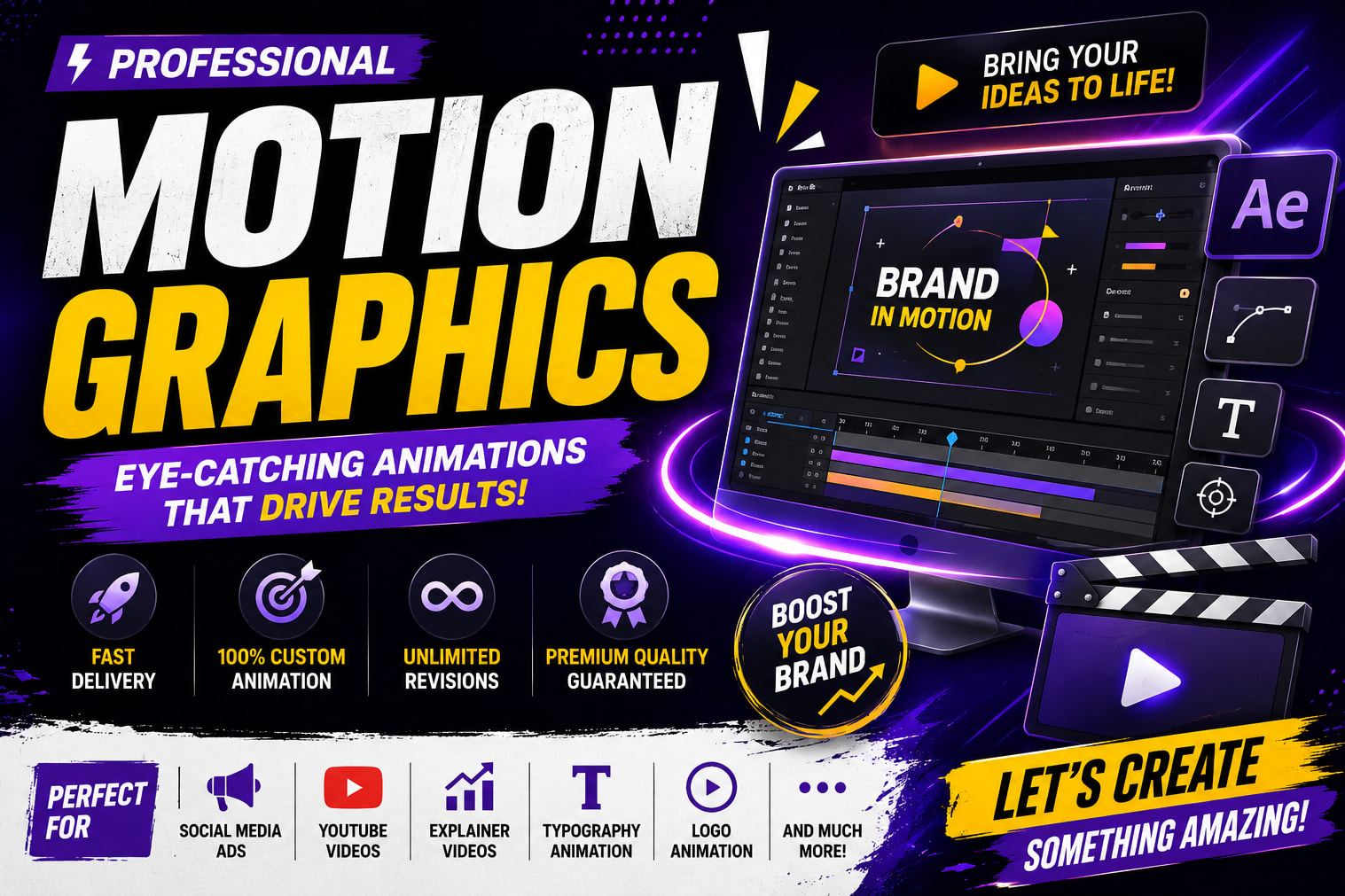 Portfolio for Professional Motion Designer