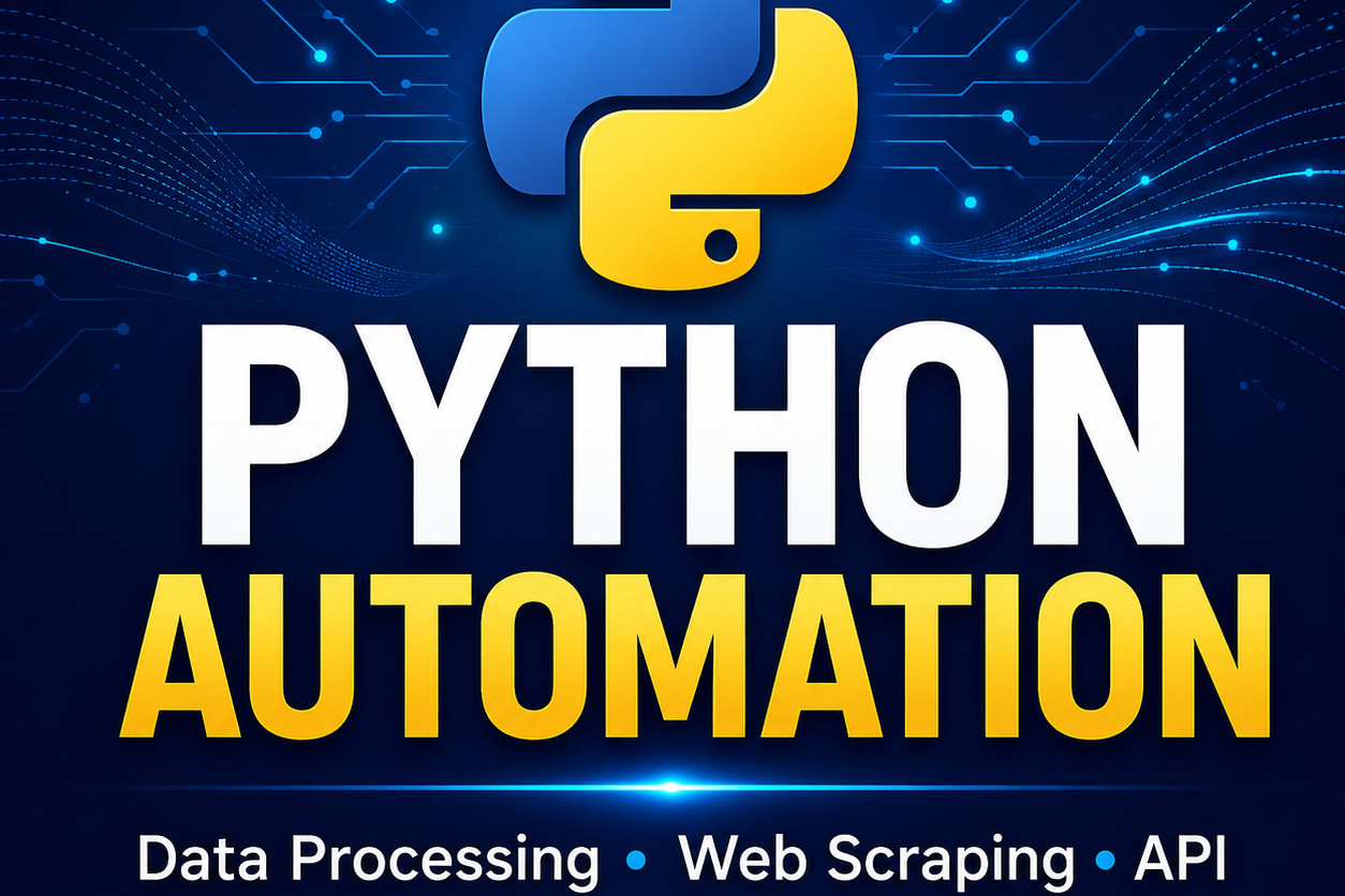 Portfolio for Python Automation, Data Processing & Web