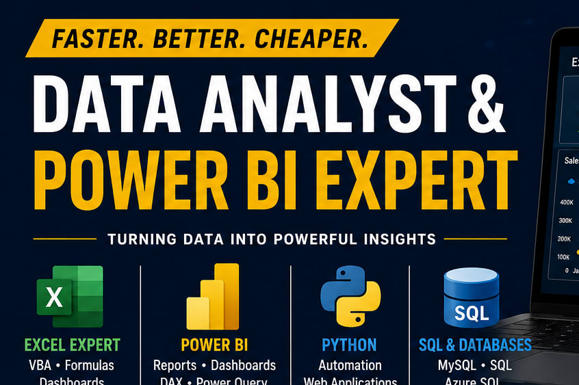 Portfolio for EXCEL VBA/Six Sigma / Power BI