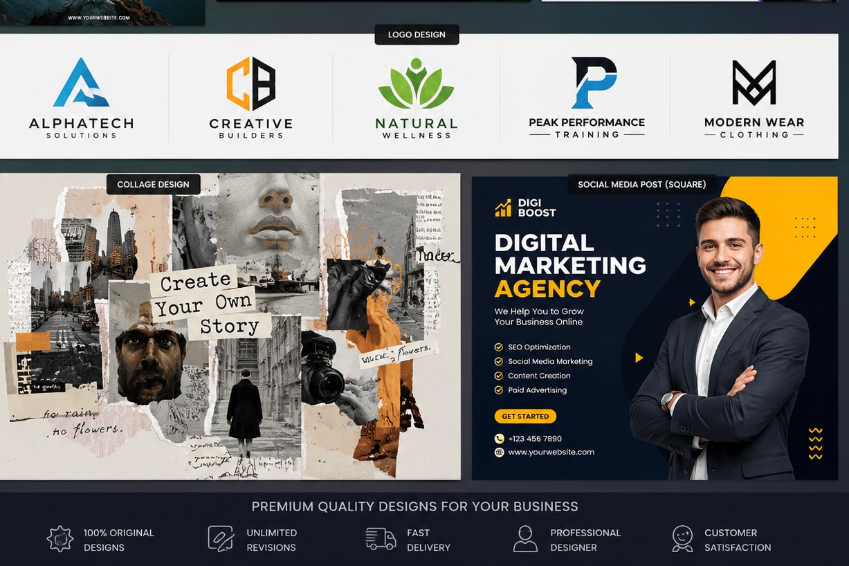 Portfolio for Professional Logo, Thumbnail & Graphic D