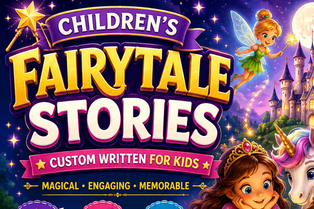Portfolio for Fairytale Story Writing and Children