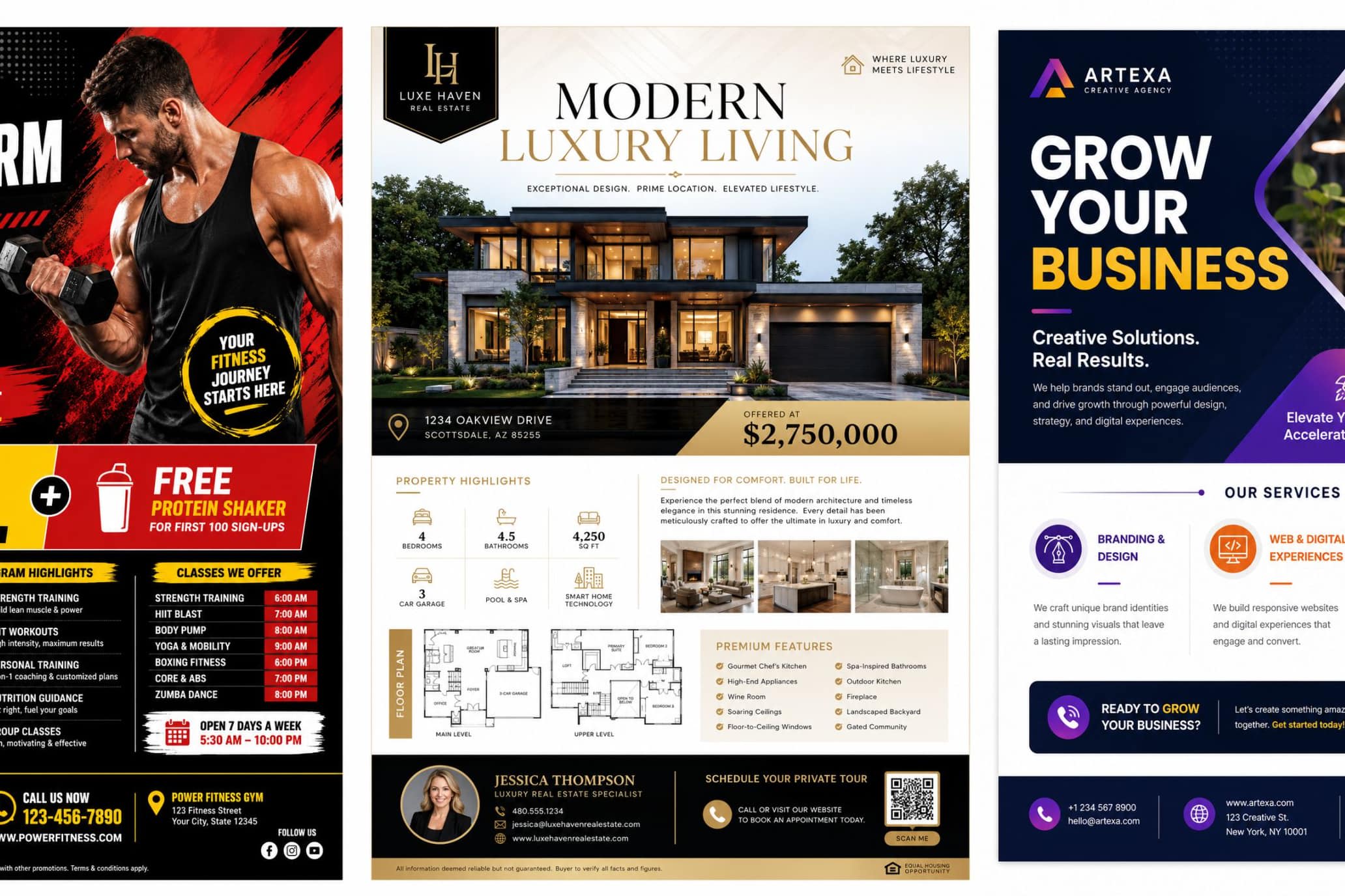 Portfolio for Flyer Design