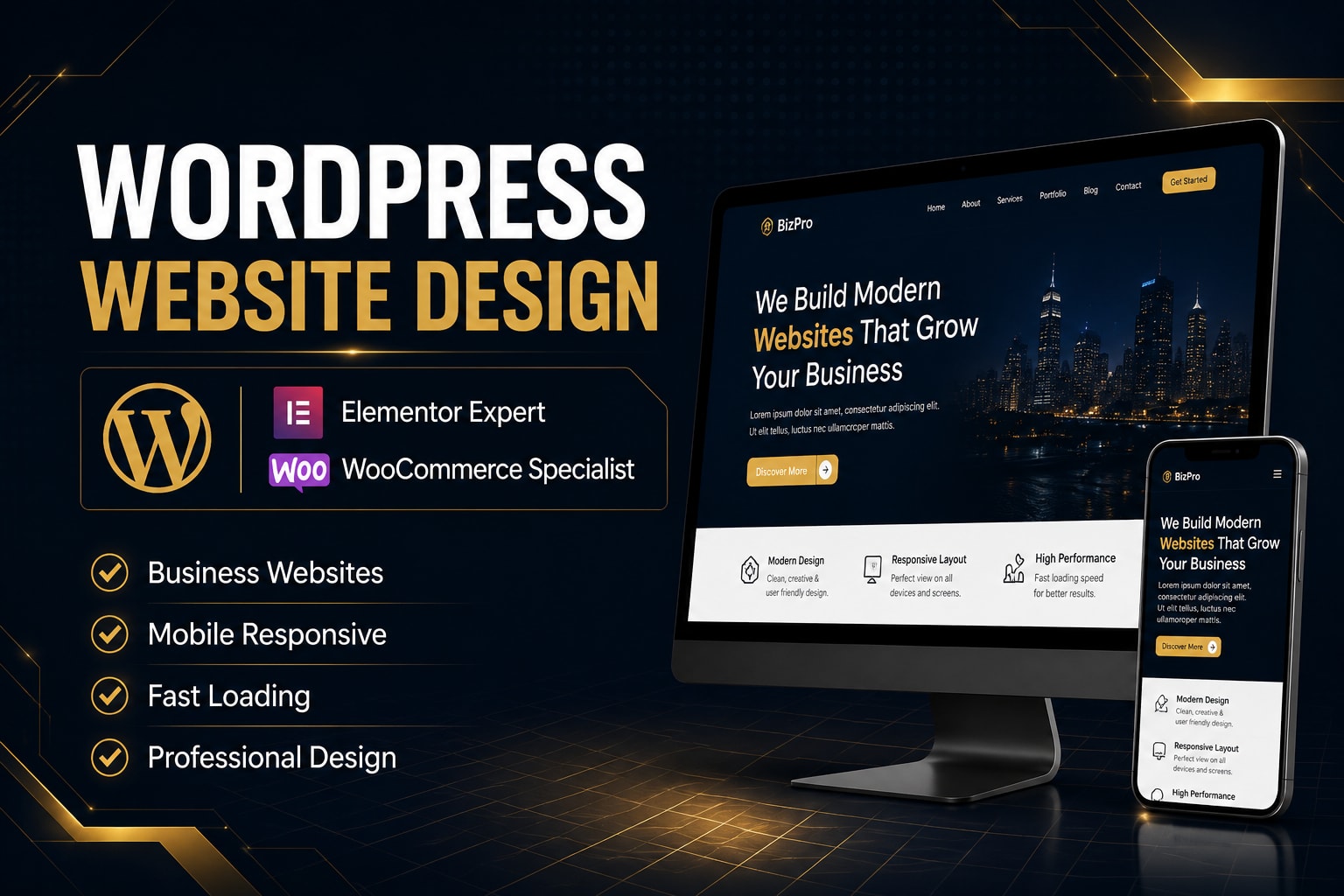 Portfolio for WordPress Website Design Expert