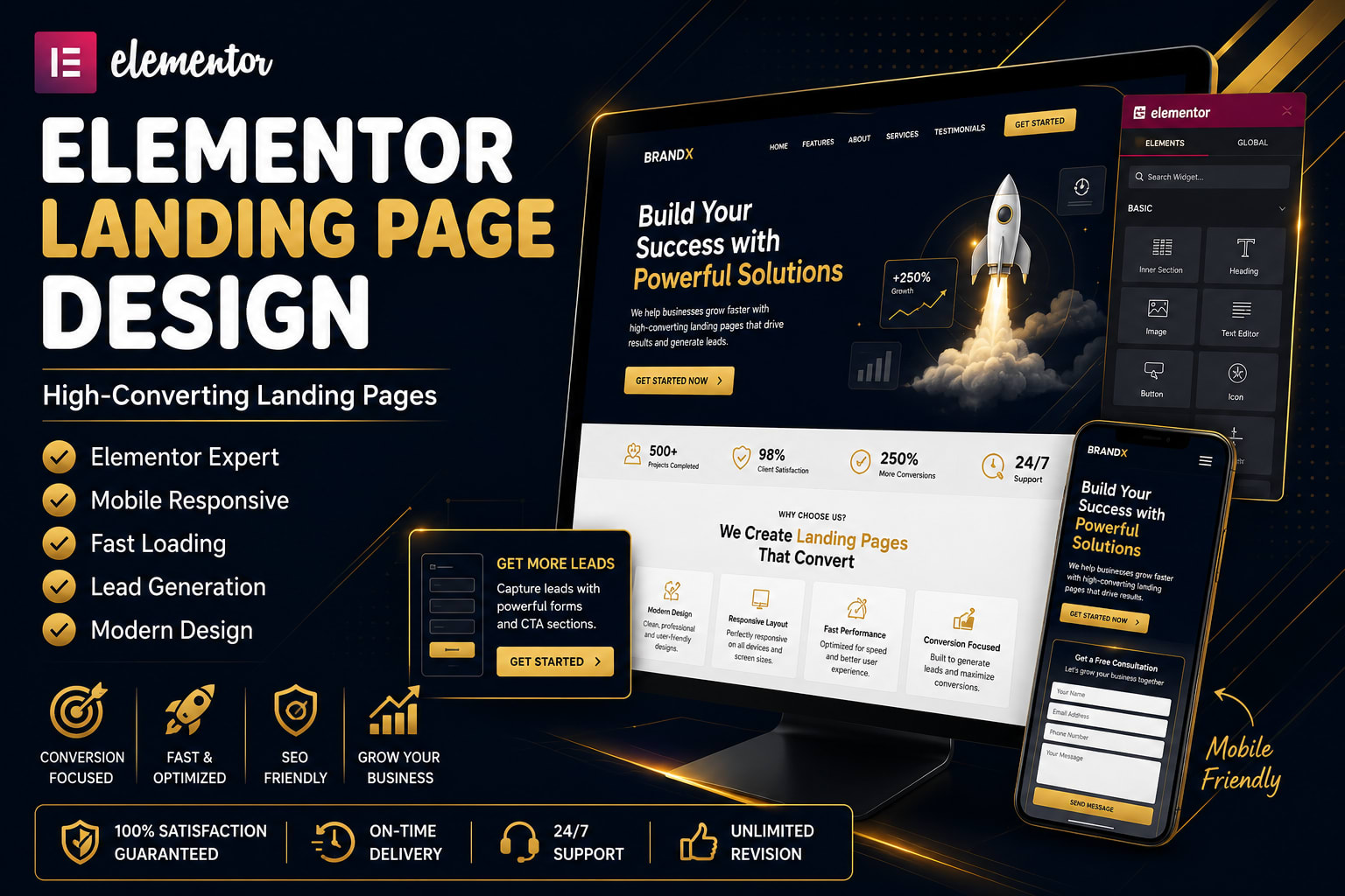 Portfolio for Elementor Landing Page Design Expert