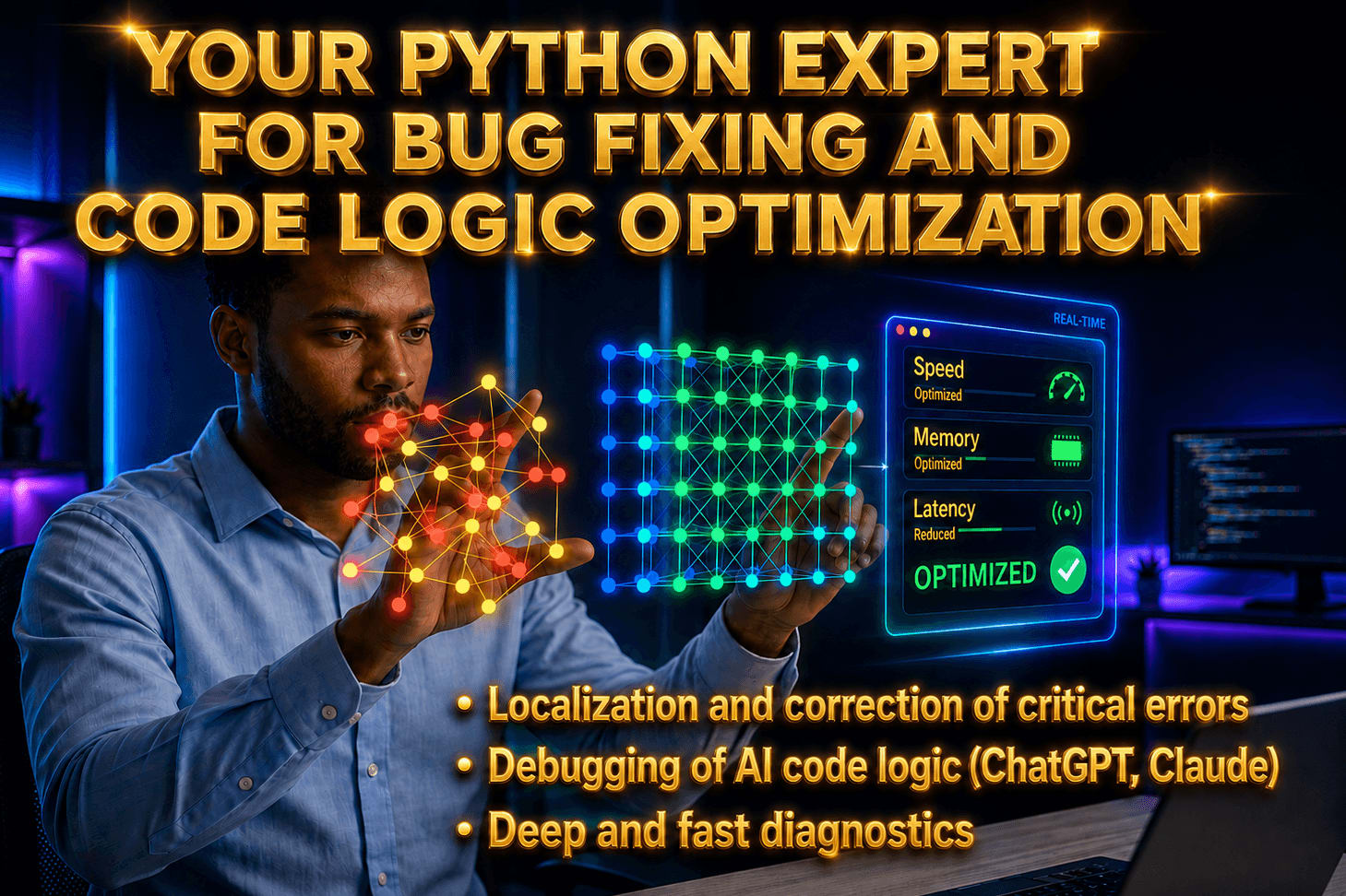 Portfolio for Python Code Audit, Debugging and Perform