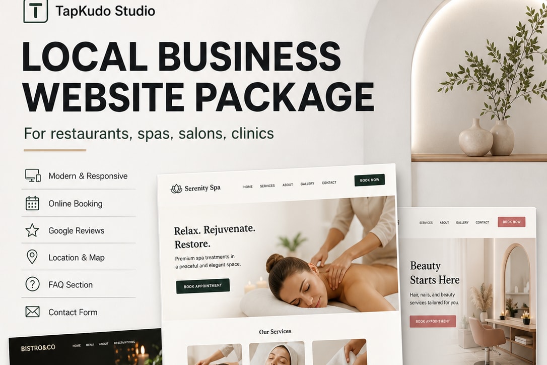 Portfolio for Professional Website Design & Developmen