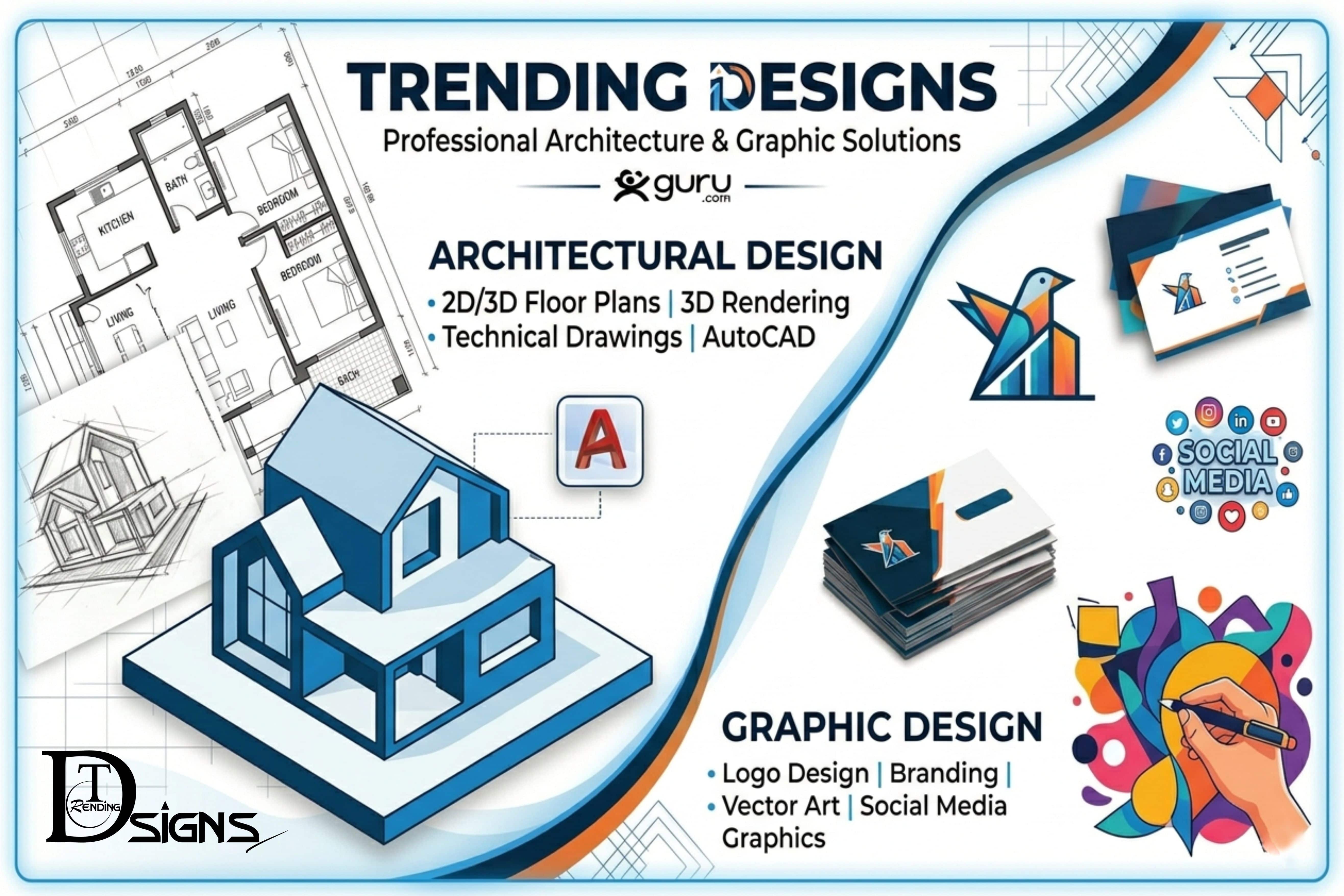 Portfolio for Architectural & Graphic Design Services