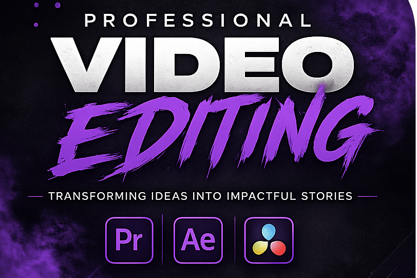 Portfolio for Professional Video Editing and Graphic D