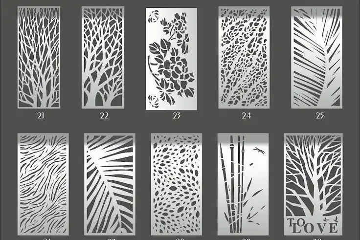 Portfolio for CNC & Laser Cut Pattern Vector Design