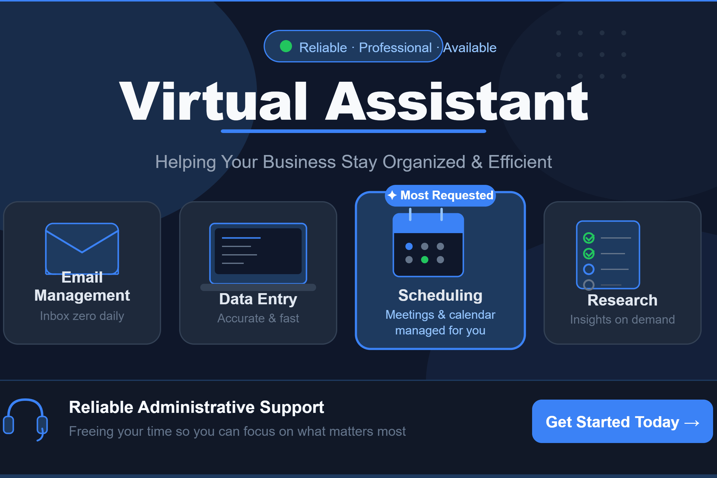 Portfolio for Remote Virtual Assistant