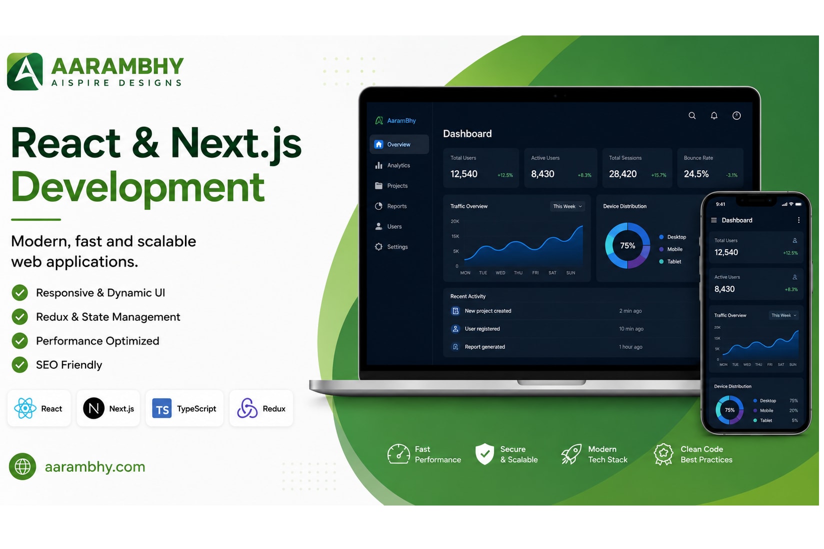 Portfolio for React & Next.js Development