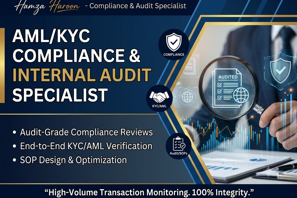 Portfolio for AML/KYC Compliance & Internal SPECIALIST