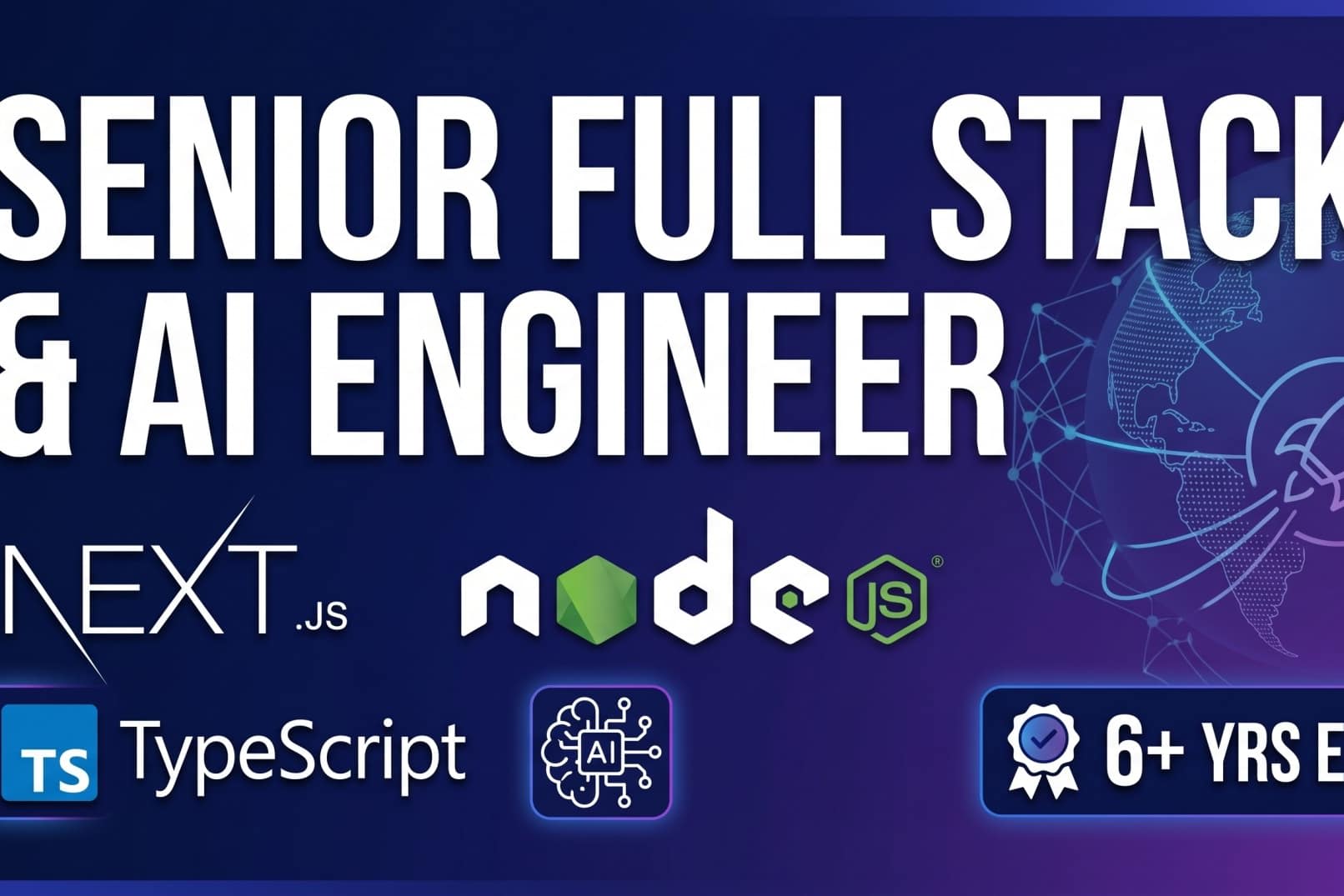 Portfolio for Sr. Full Stack Engineer