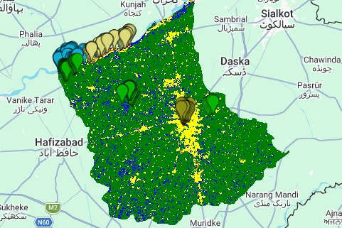 Portfolio for Satellite Image Classification using GEE