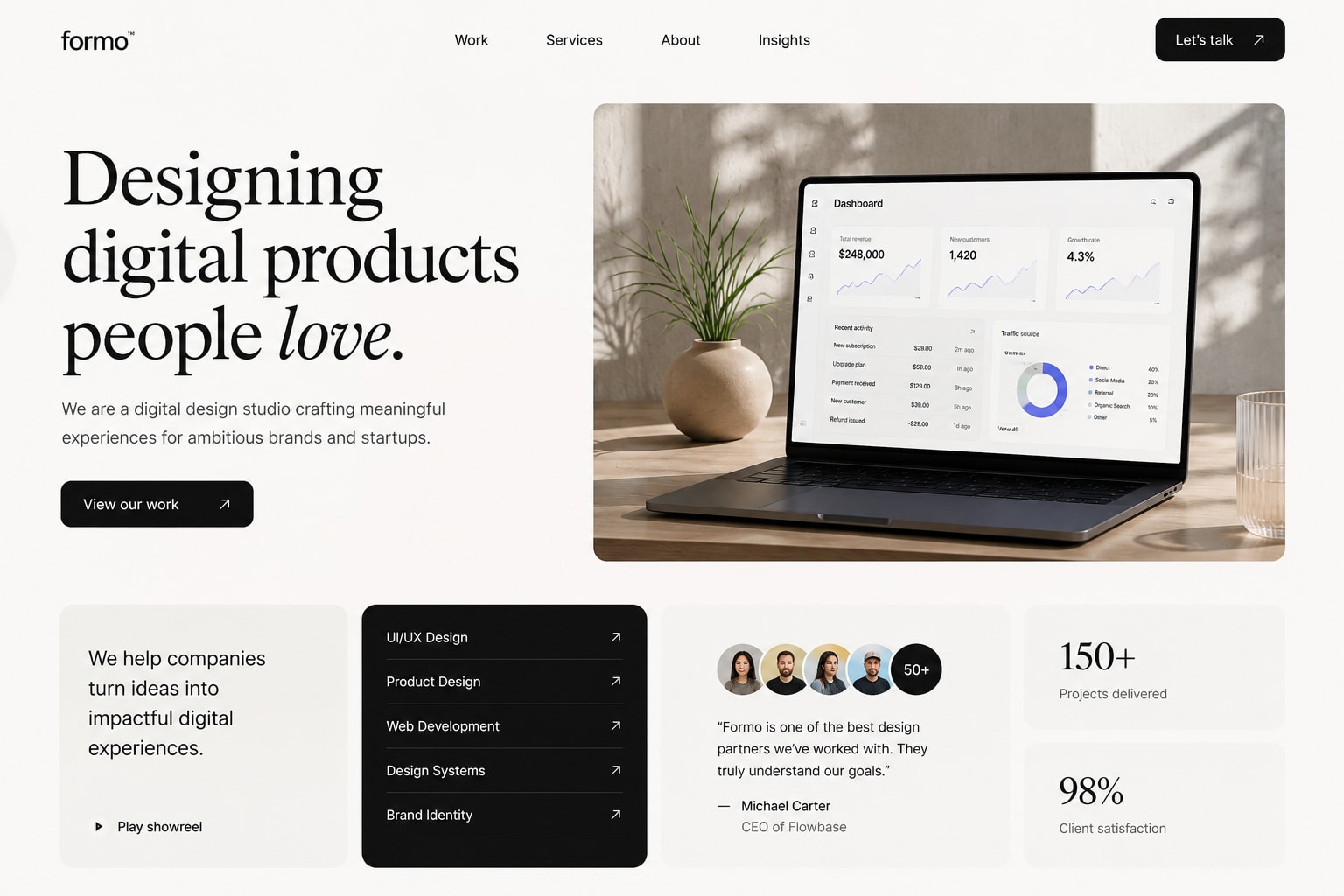 Portfolio for Full-Stack Web & Mobile Development