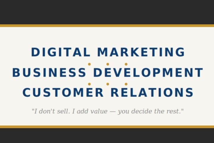 Portfolio for Marketing & Business Development Rep