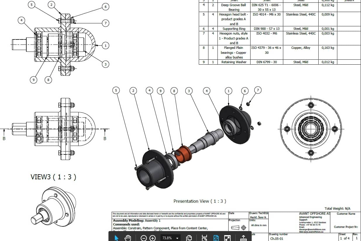 Portfolio for Autodesk Inventor Certified Professional