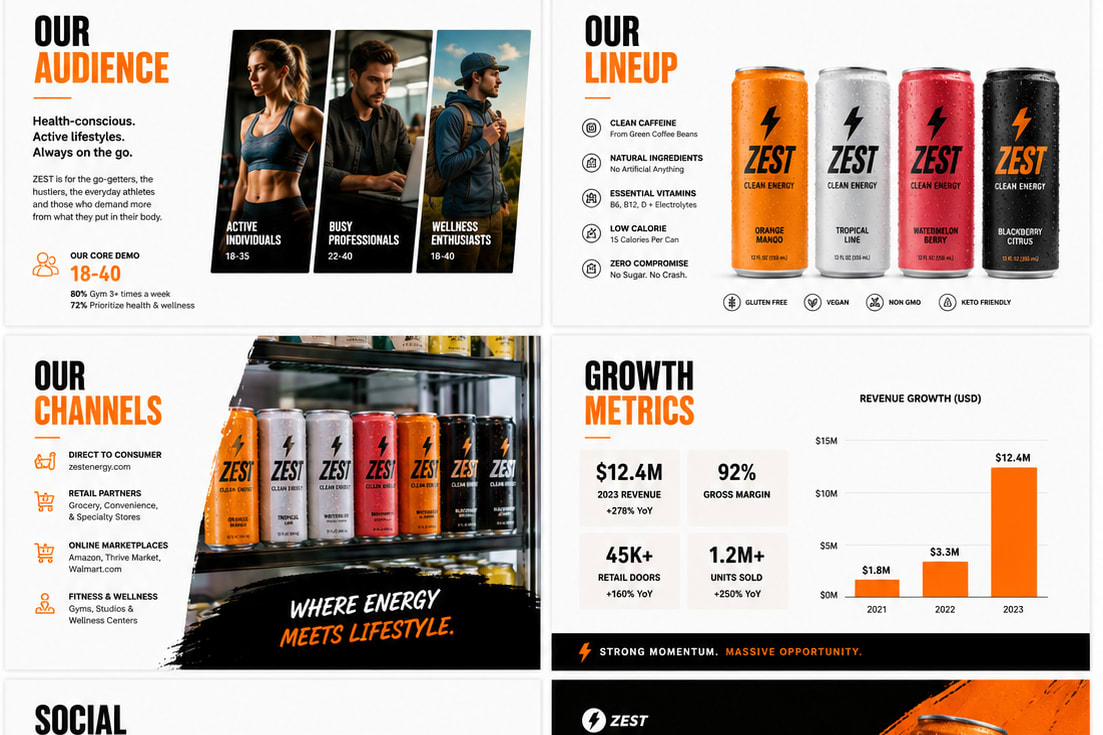 Portfolio for Pitch Deck Design