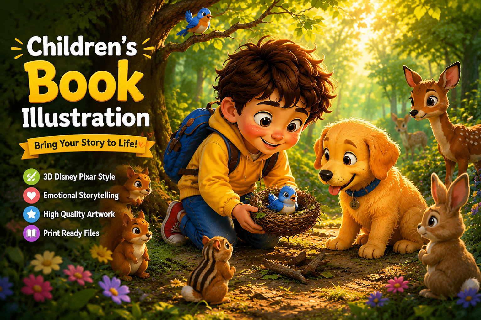 Portfolio for I  will  Design  children
