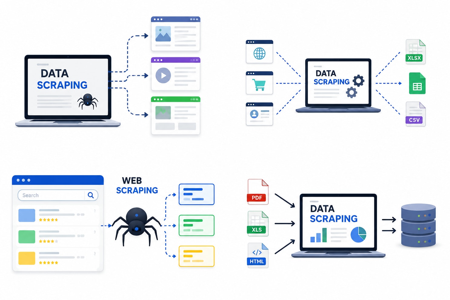 Portfolio for Data Scraping
