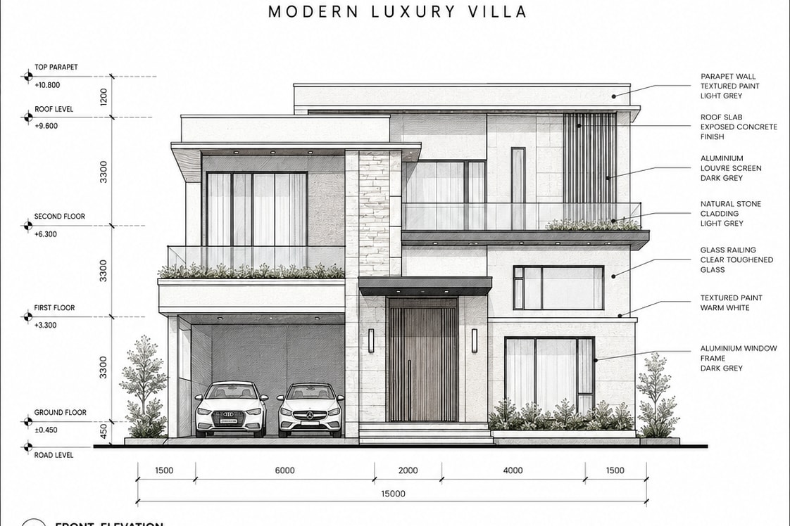 Portfolio for Architectural Floor Plan Design