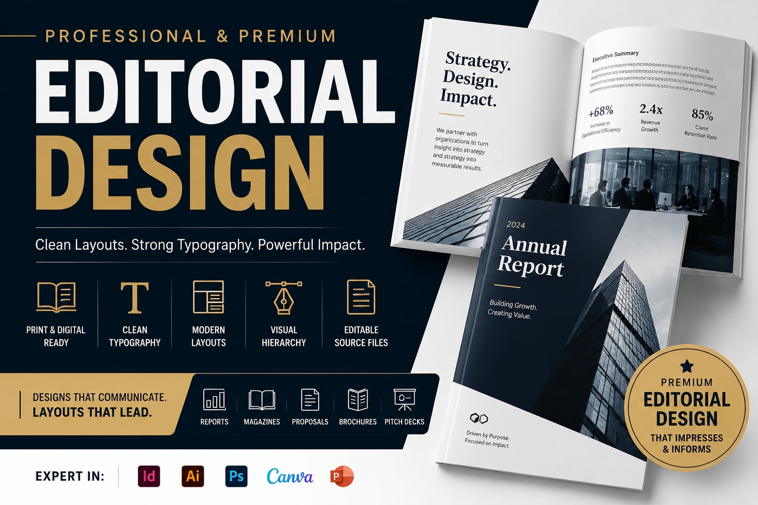 Portfolio for Professional Editorial Design Services