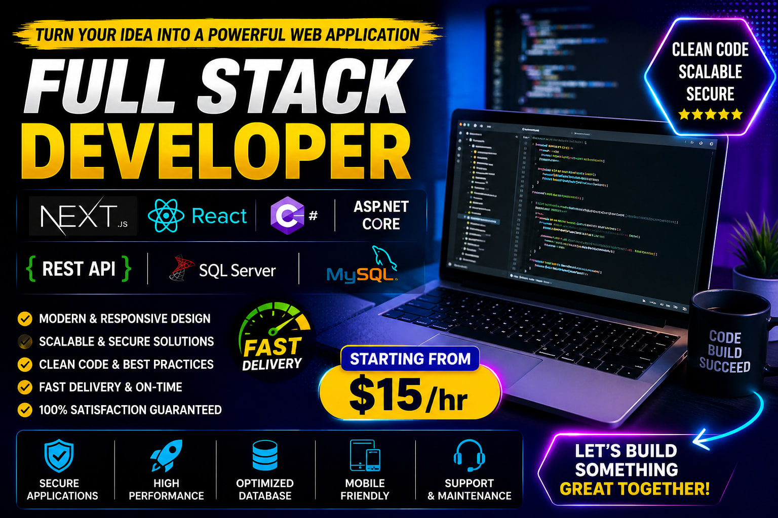 Portfolio for Full Stack Web Developer | Next.js