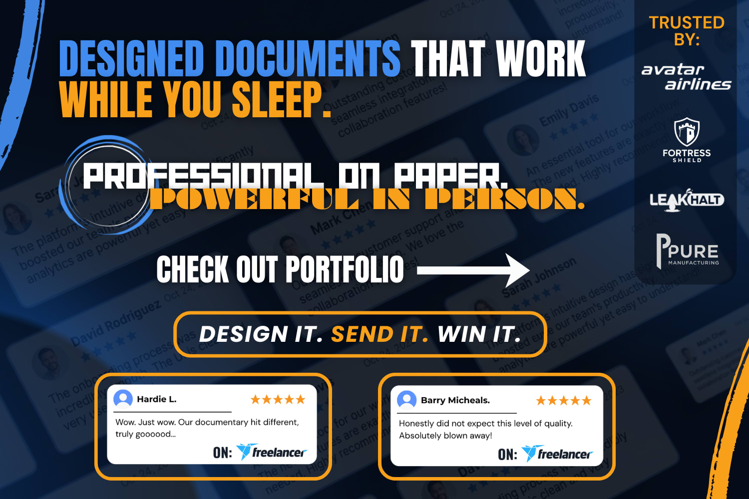 Portfolio for Pro Documents That Command Attention