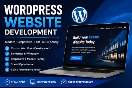 Portfolio for WordPress Website Development