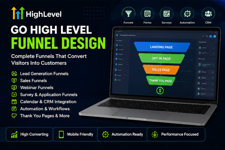 Portfolio for GoHighLevel Funnel Design & Development