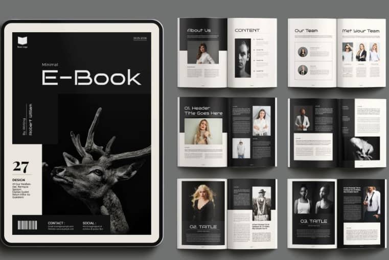 Portfolio for Canva Workbook, eBook, Journal & Planner