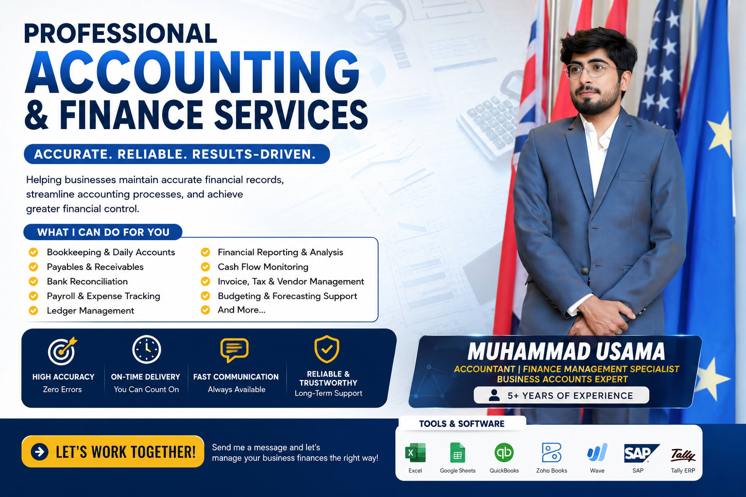 Portfolio for Accountant, Bookkeeper and Zoho Books