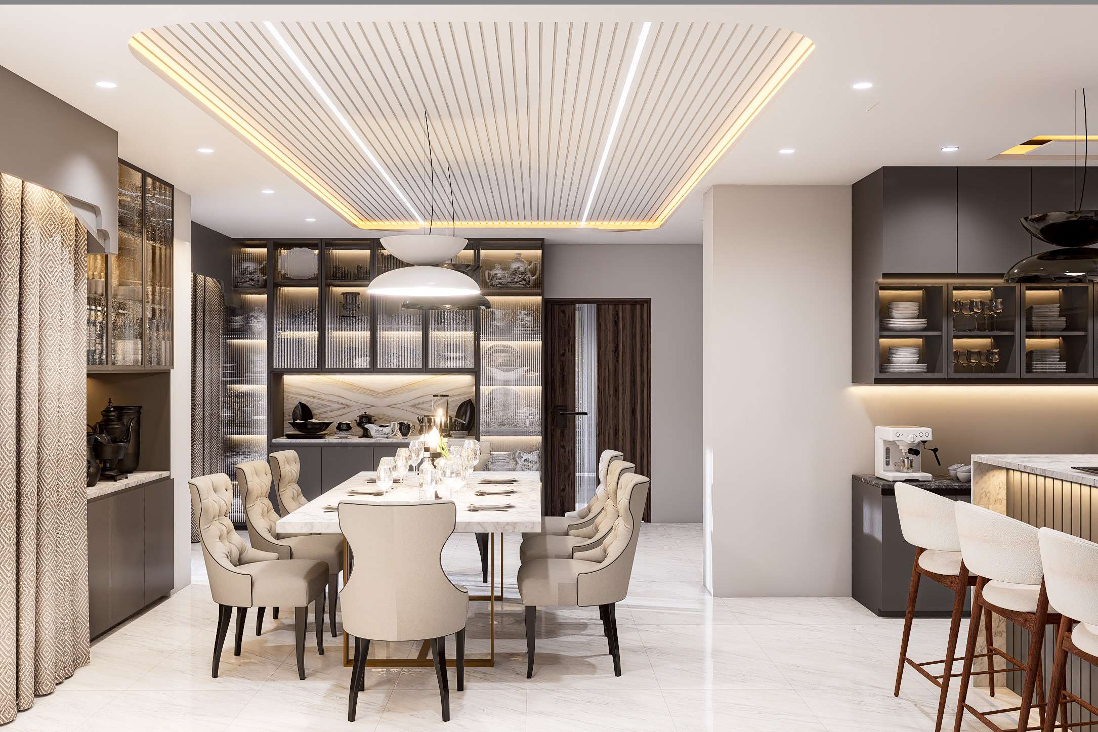 Portfolio for interior design and architectural visual