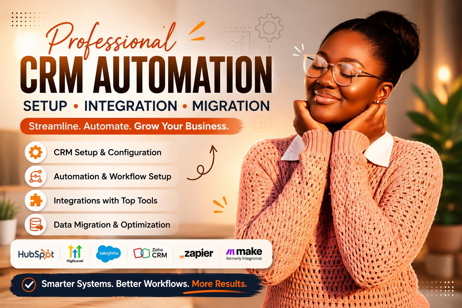 Portfolio for Hubspot Ghl Zoho salesforce Automation
