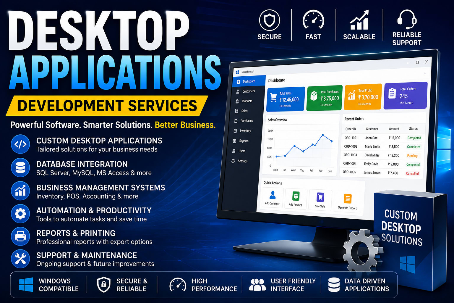 Portfolio for Desktop Application Development Windows