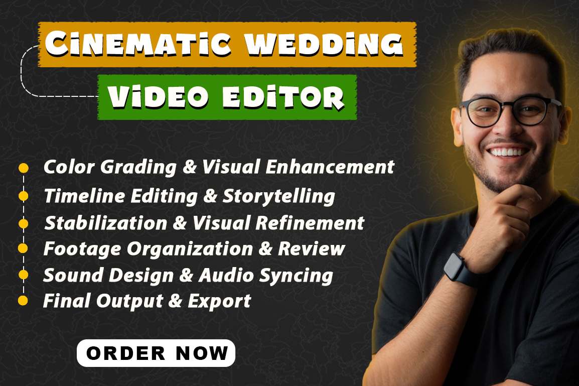 Portfolio for I will do professional video editing