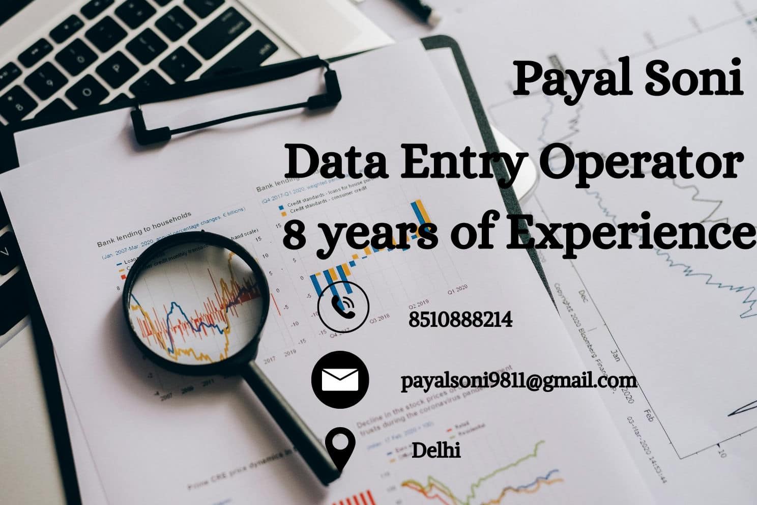 Portfolio for Data Entry Operator