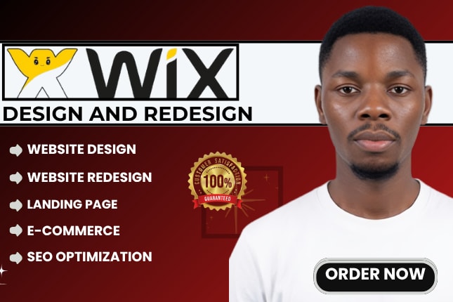Portfolio for Wix website design