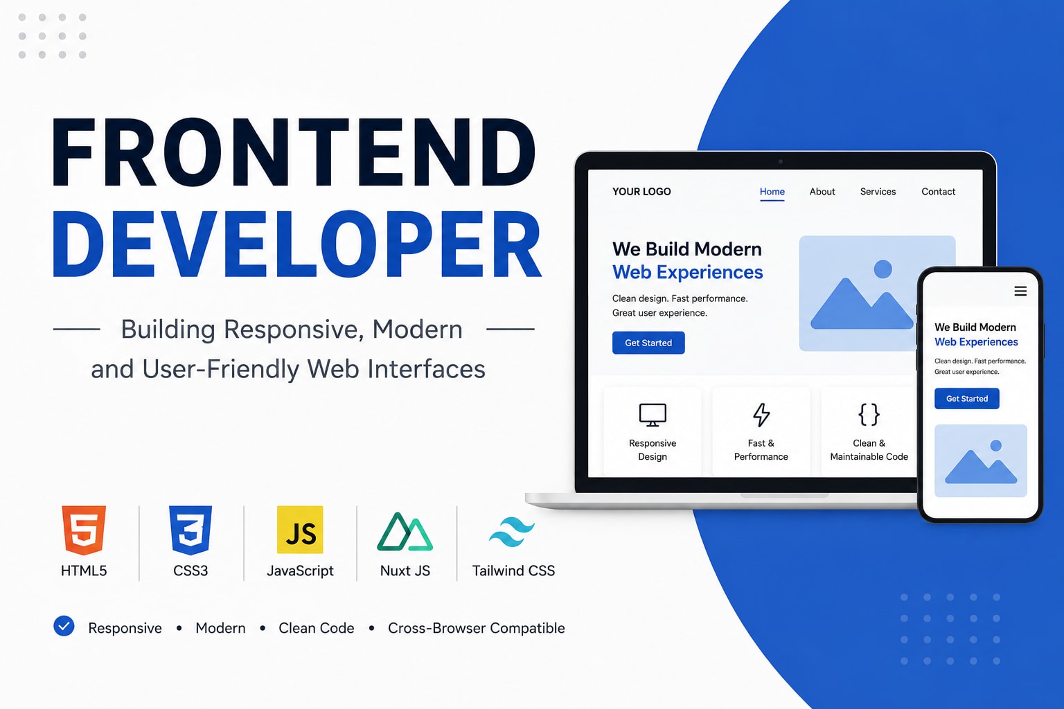 Portfolio for Build Responsive and Modern Frontend Web