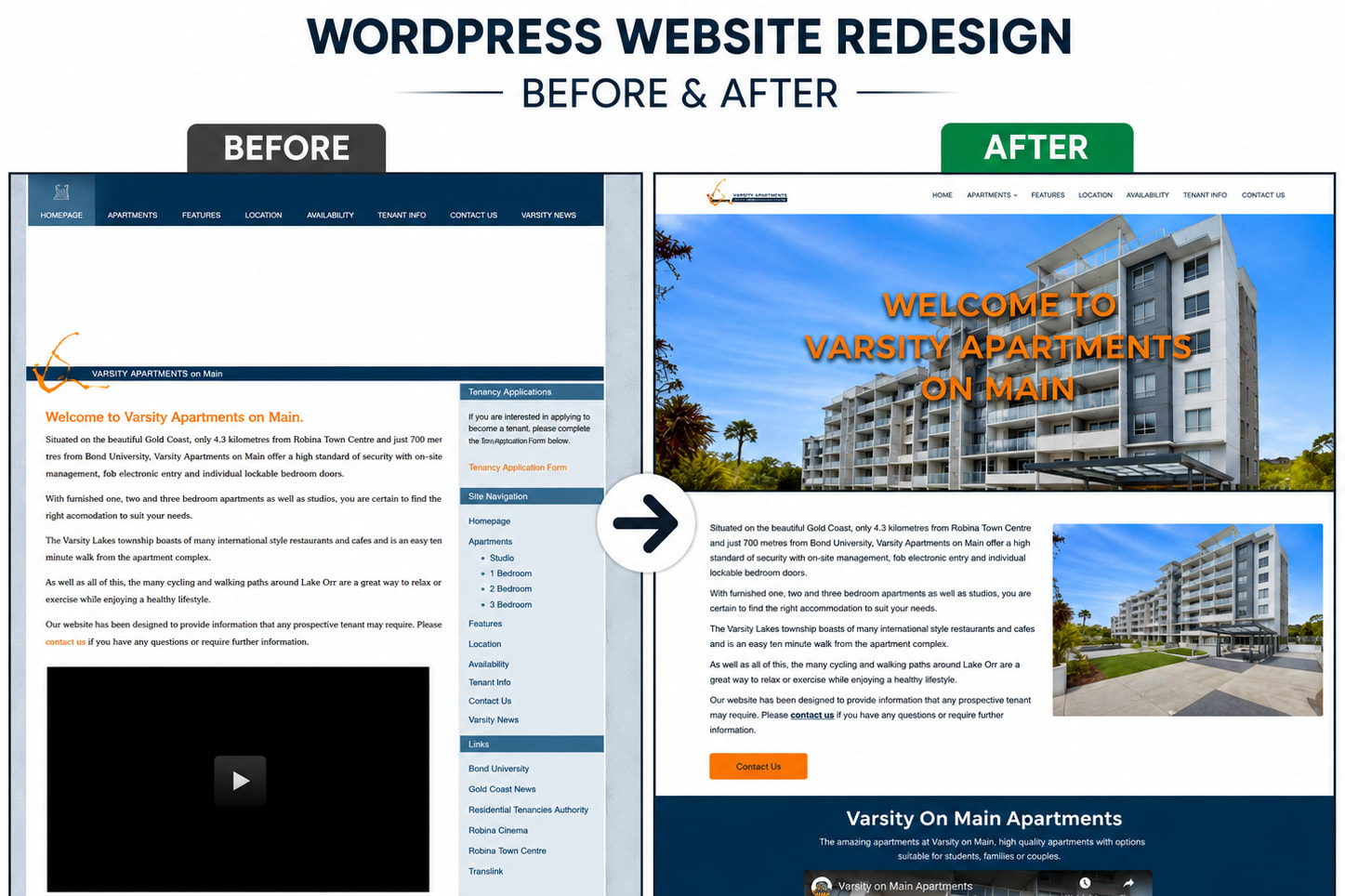 Portfolio for Website Updates & Maintenance