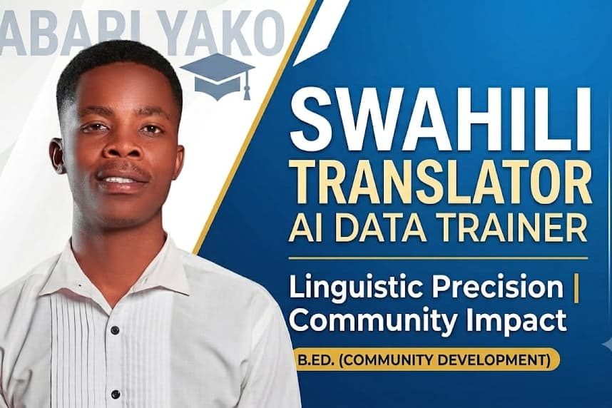 Portfolio for Swahili Translator &AI Data Trainer