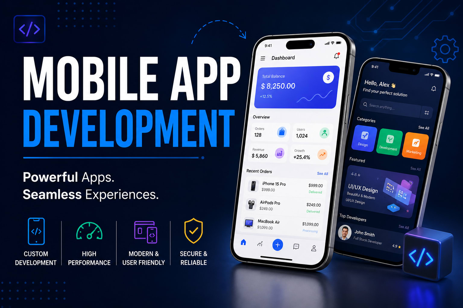 Portfolio for Android/iOS Hybrid Mobile Application