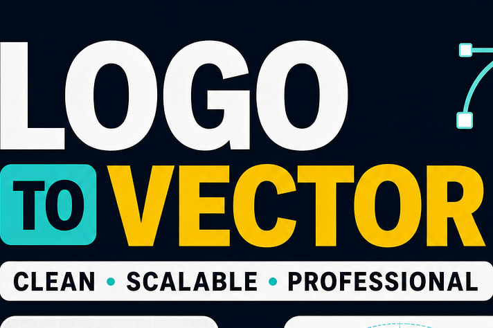 Portfolio for Logo to Vector Conversion – Clean&Sharp