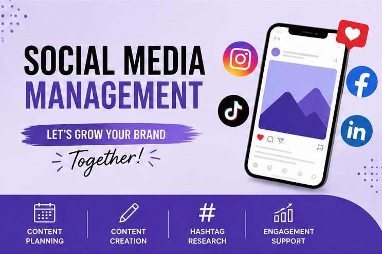 Portfolio for Social Media Management&Content Creation