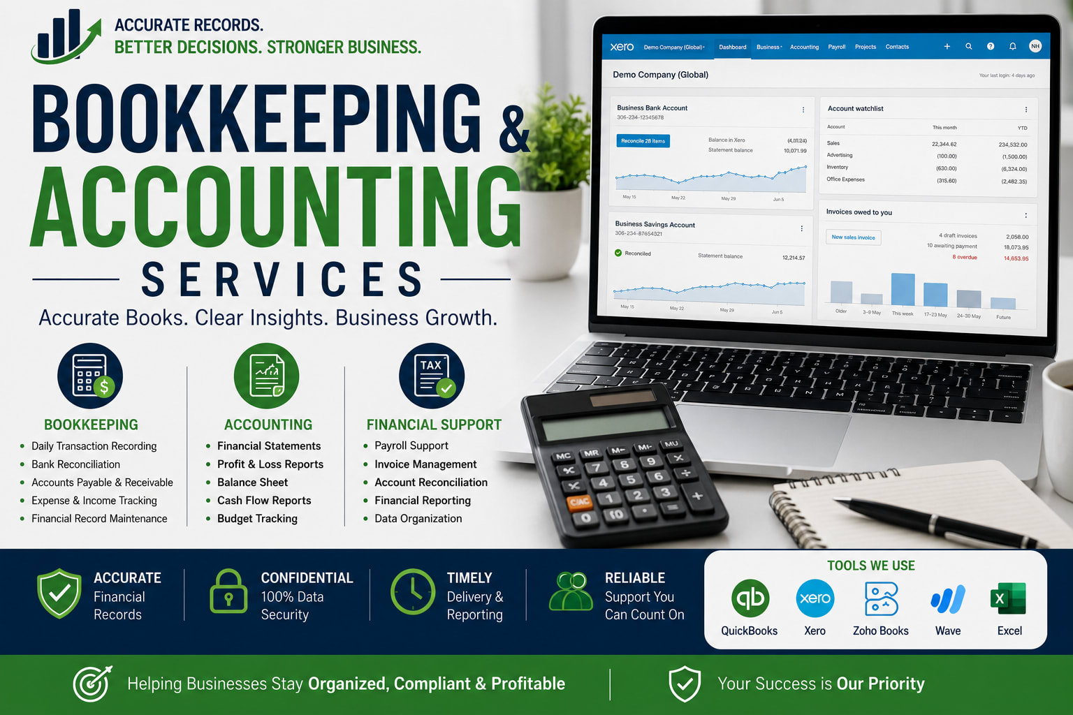 Portfolio for Bookkeeping & Accounting Services