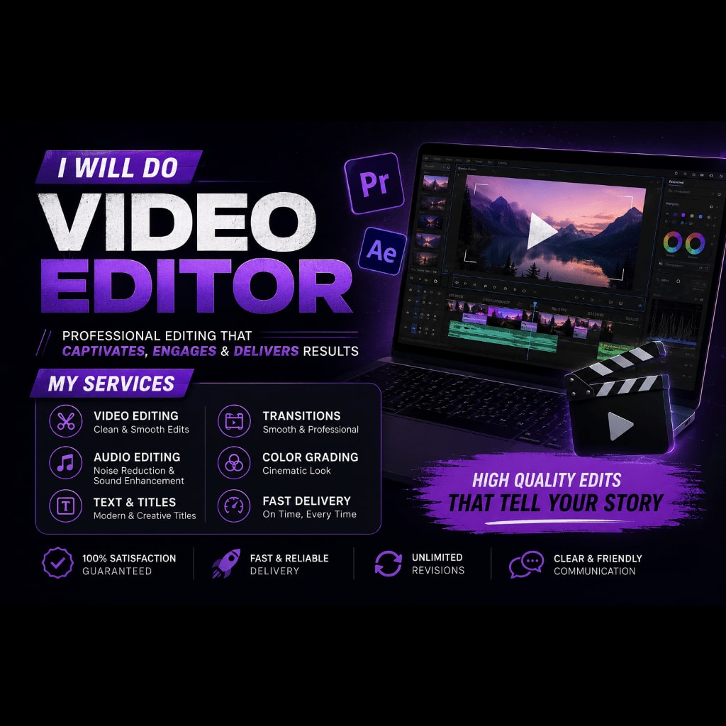 Portfolio for Expert in Video Post-production