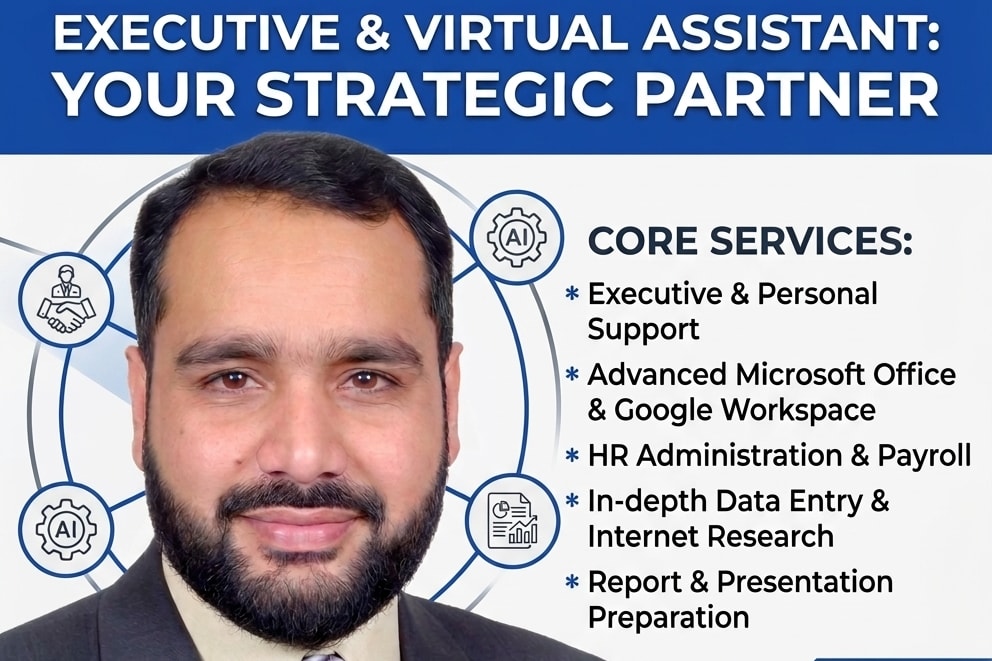 Portfolio for Executive & Virtual Assistant