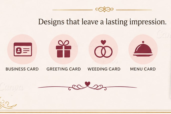 Portfolio for Print Design & Custom Cards