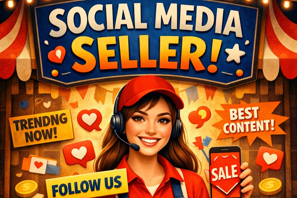 Portfolio for social media handler
