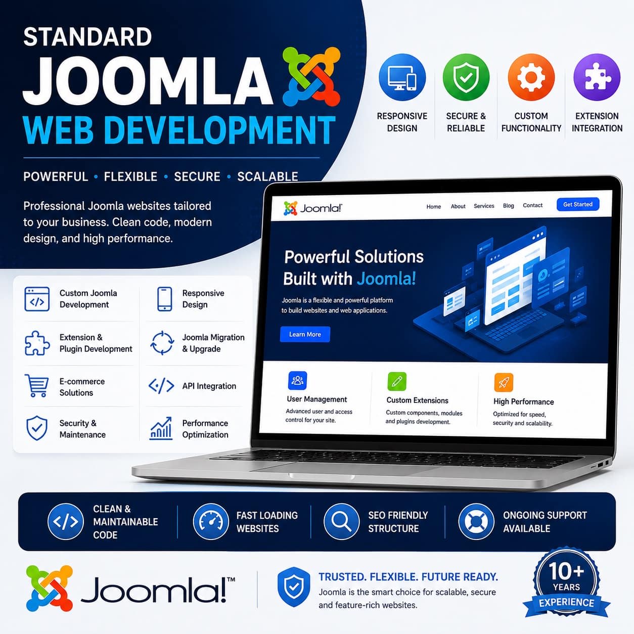 Portfolio for Standard Joomla Web development